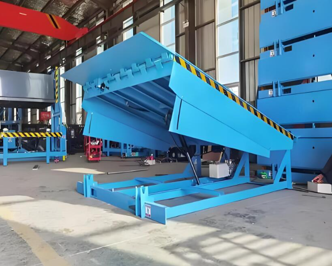 人民路街道固定式登车桥