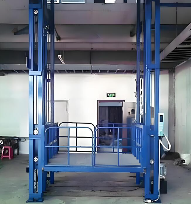 人民路街道导轨式升降货梯